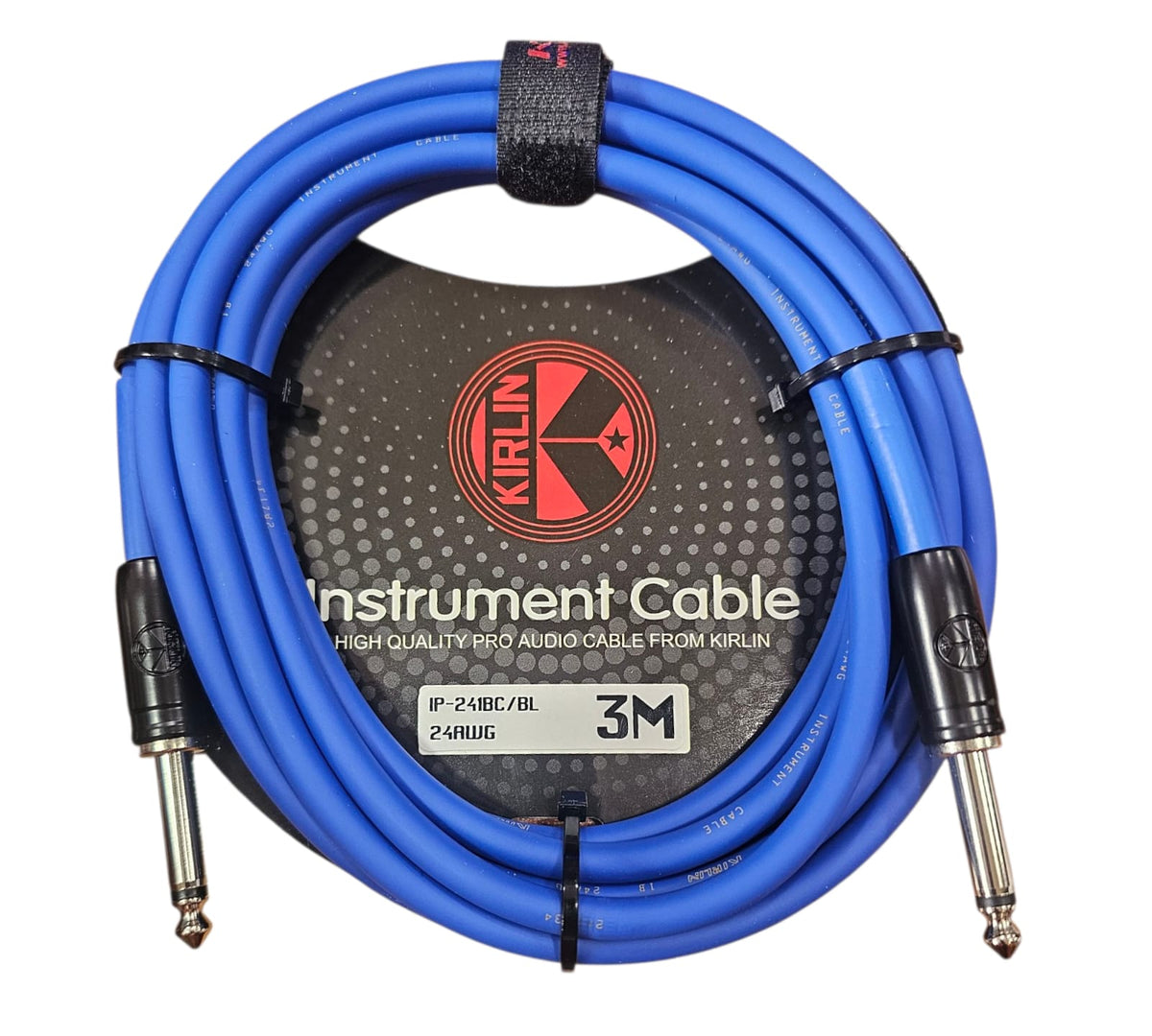 Kirlin Original 24 Instrument cable 3 Mtr IP -241BC