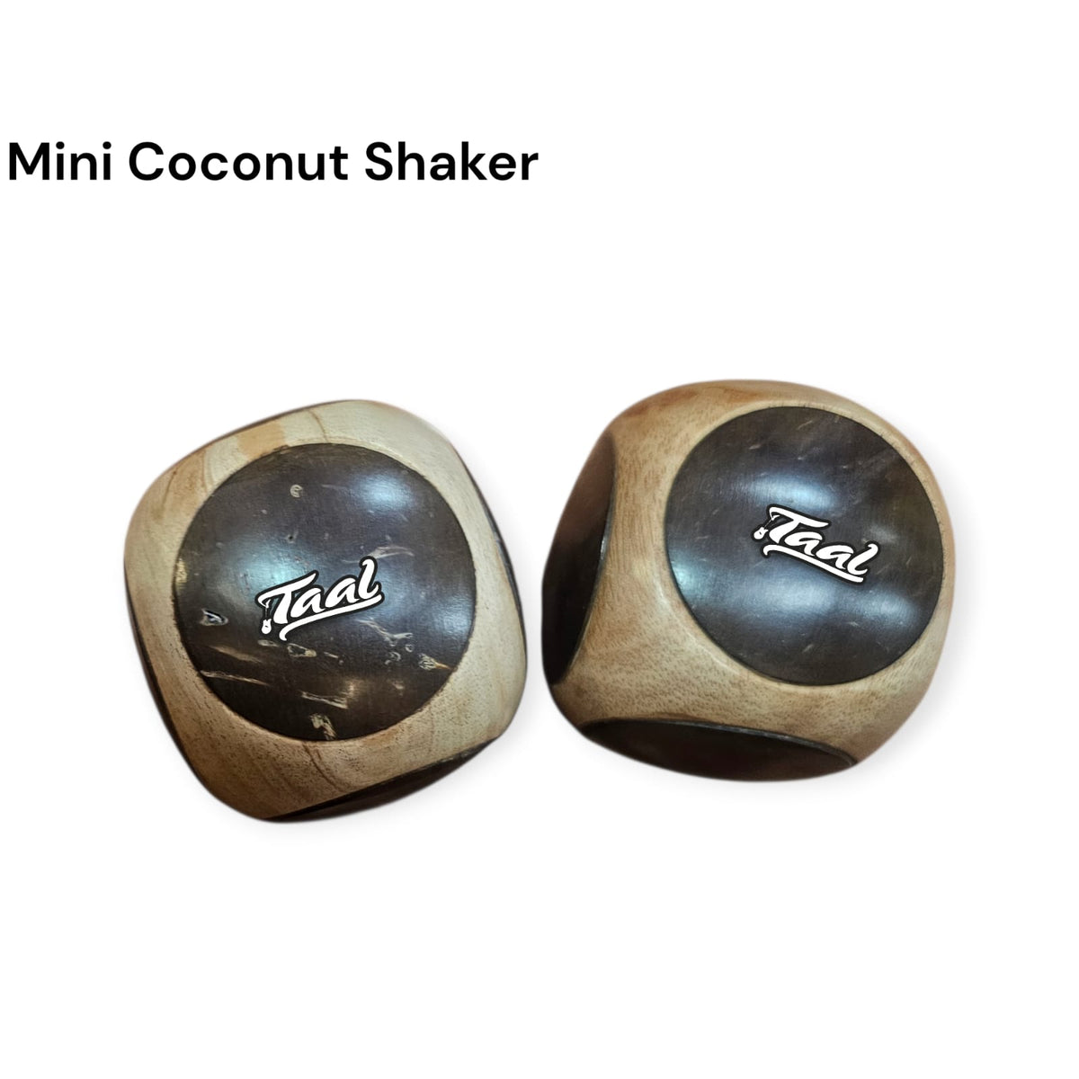 Mini Coconut Shaker – Natural Hand Percussion | Crisp Rhythm Sound for Music & Learning-Taal Musicals
