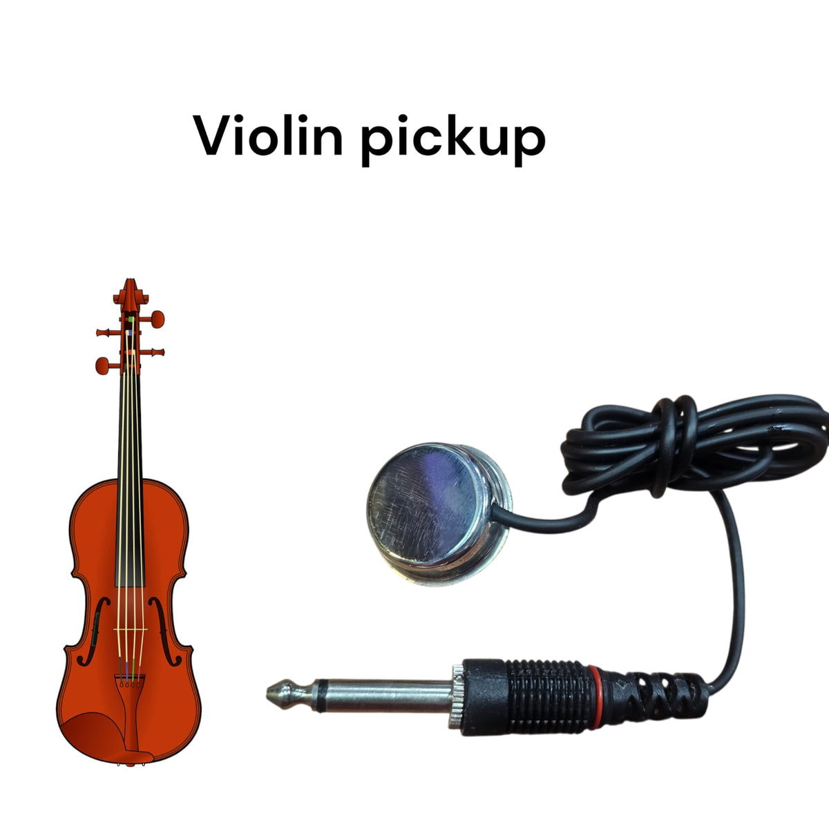 Violin Pickup Contact Type – Clip- Pickup l | Clear Natural Sound Output – Taal Musicals