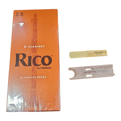 Rico Bb Clarinet Reeds 2.5 25-pack - Taal Musicals