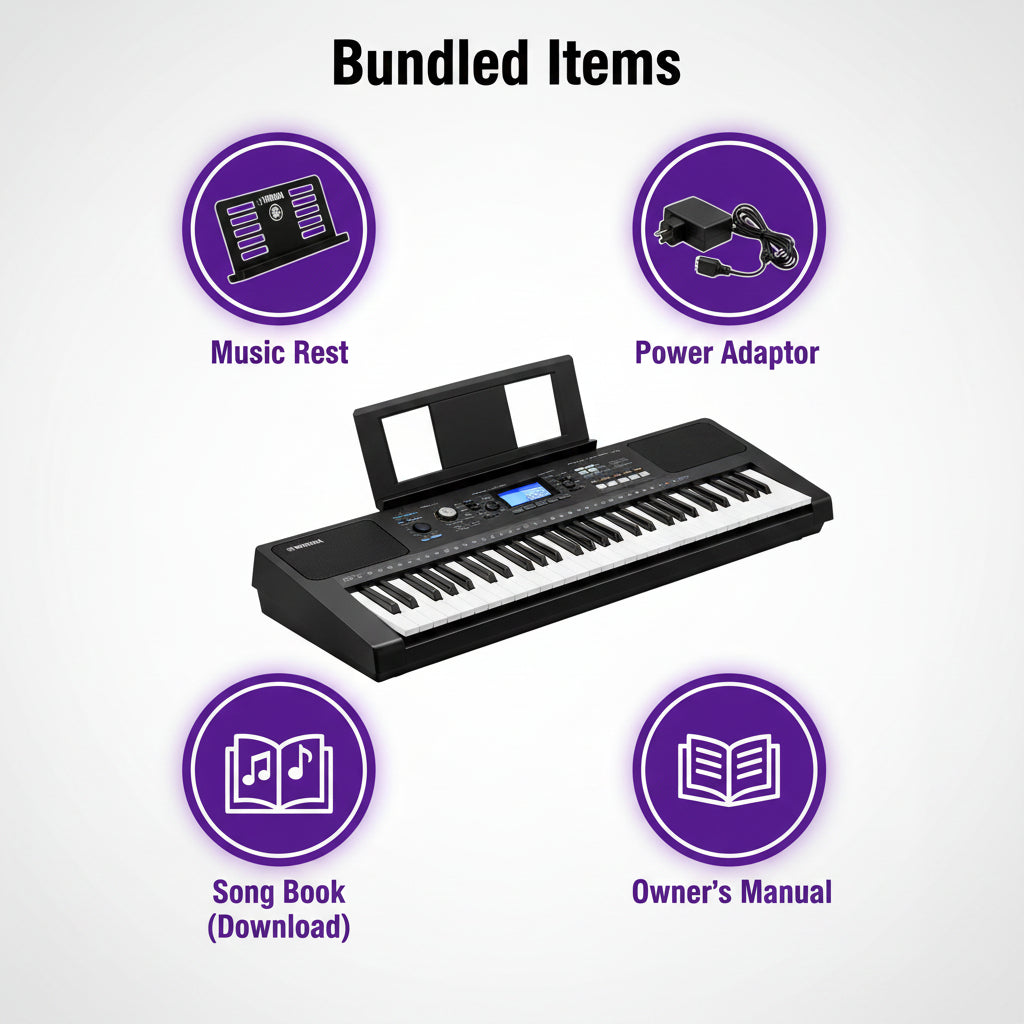 YAMAHA PSR I-300 KEBOARD.-6