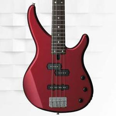 Yamaha TRBX174 Red Metallic Electric Bass Guitar - Taal Musicals