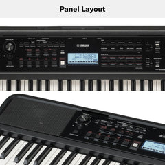 Yamaha PSR-E383 Portable Keyboard 61 Keys (Adaptor Included) – Taal Musicals