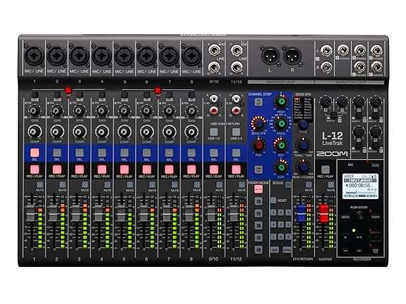 Zoom LiveTrak L- 12 -Taal Musicals