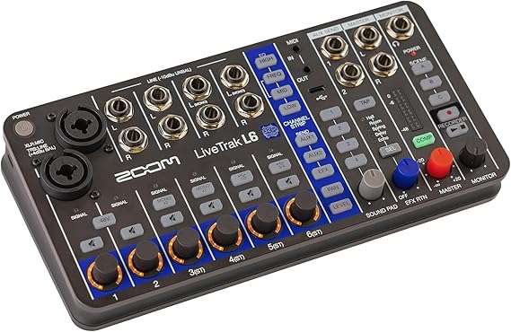 Zoom LiveTrak L6 10-channel Mixer - Taal Musicals