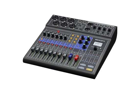 Zoom LiveTrak L-8 Podcast Recorder & Digital Mixer - Taal Musicals
