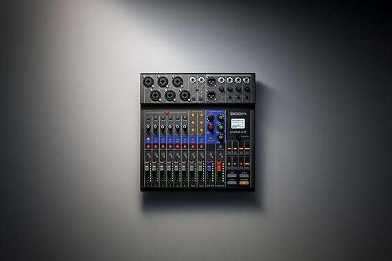 Zoom LiveTrak L-8 Podcast Recorder & Digital Mixer - Taal Musicals
