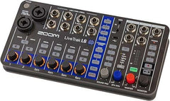 Zoom LiveTrak L-6 10-Channel Podcast Mixer & Recorder | Taal