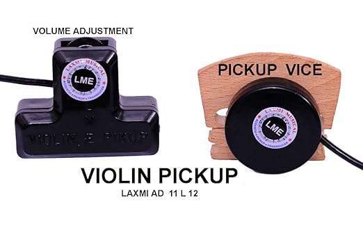 Violin Accoustic Pickup – Professional Black LAXMI AD 11 L 12 – Taal Musicals
