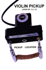 Violin Accoustic Pickup – Professional Black LAXMI AD 11 L 12 – Taal Musicals