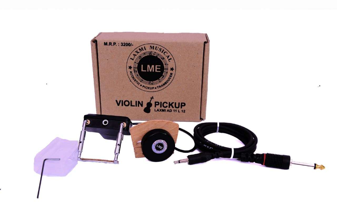 Violin Accoustic Pickup – Professional Black LAXMI AD 11 L 12 – Taal Musicals