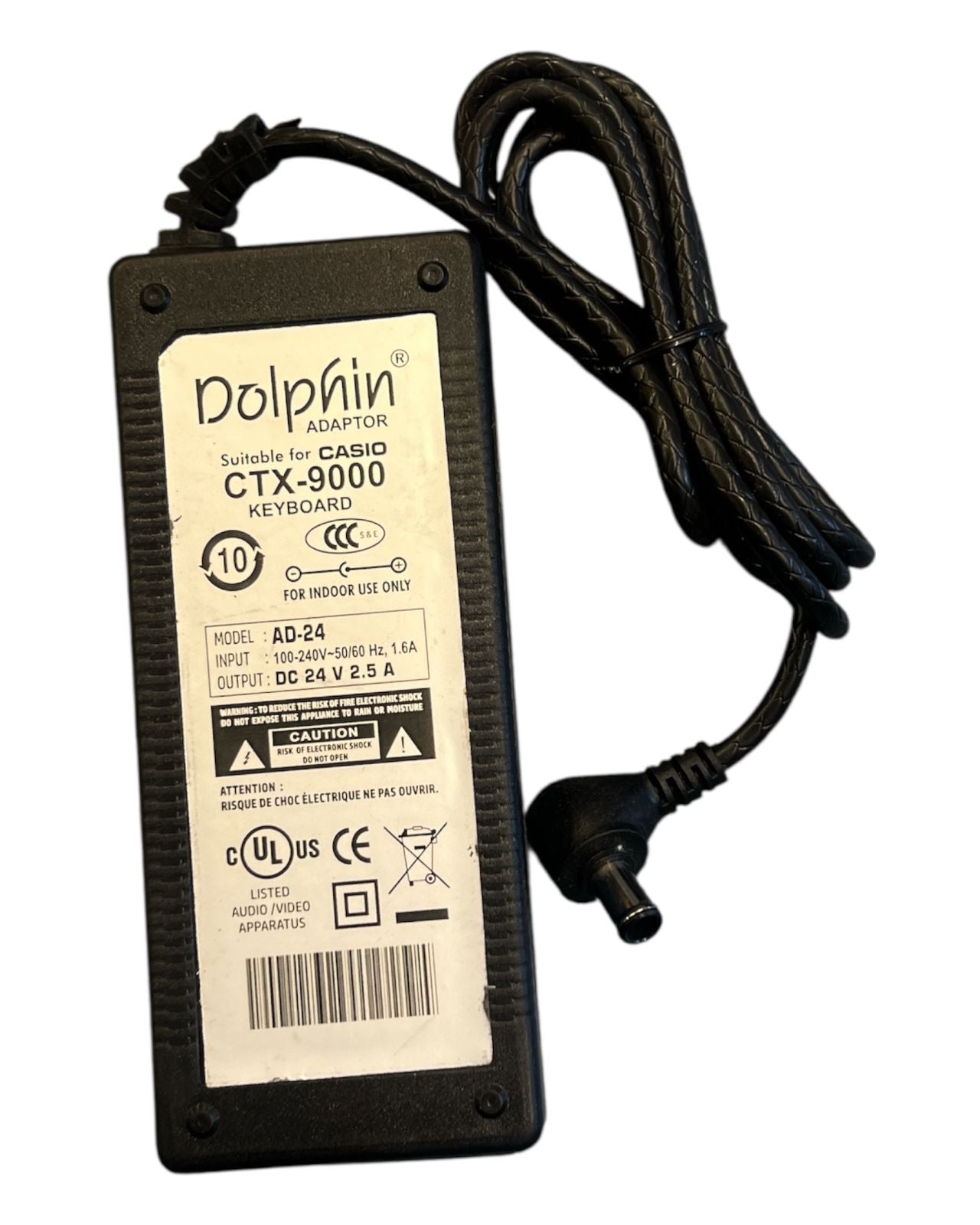 Casio CTX-9000 Adaptor AD-24 - Taal Musicals