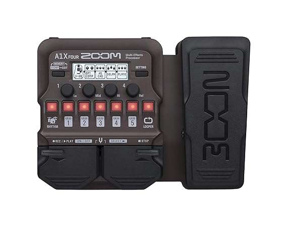 Zoom A1X Four Multi-Effects Processor - Taal Musicals