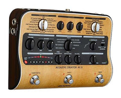 Zoom AC-3 Acoustic Guitar Creator (Brown) - Taal Musicals