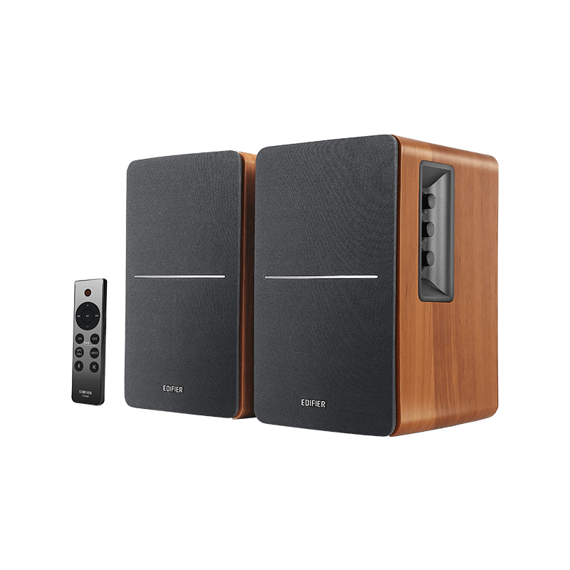 Edifier R1280DBs Active Bluetooth Bookshelf Speakers Brown - Taal Musicals