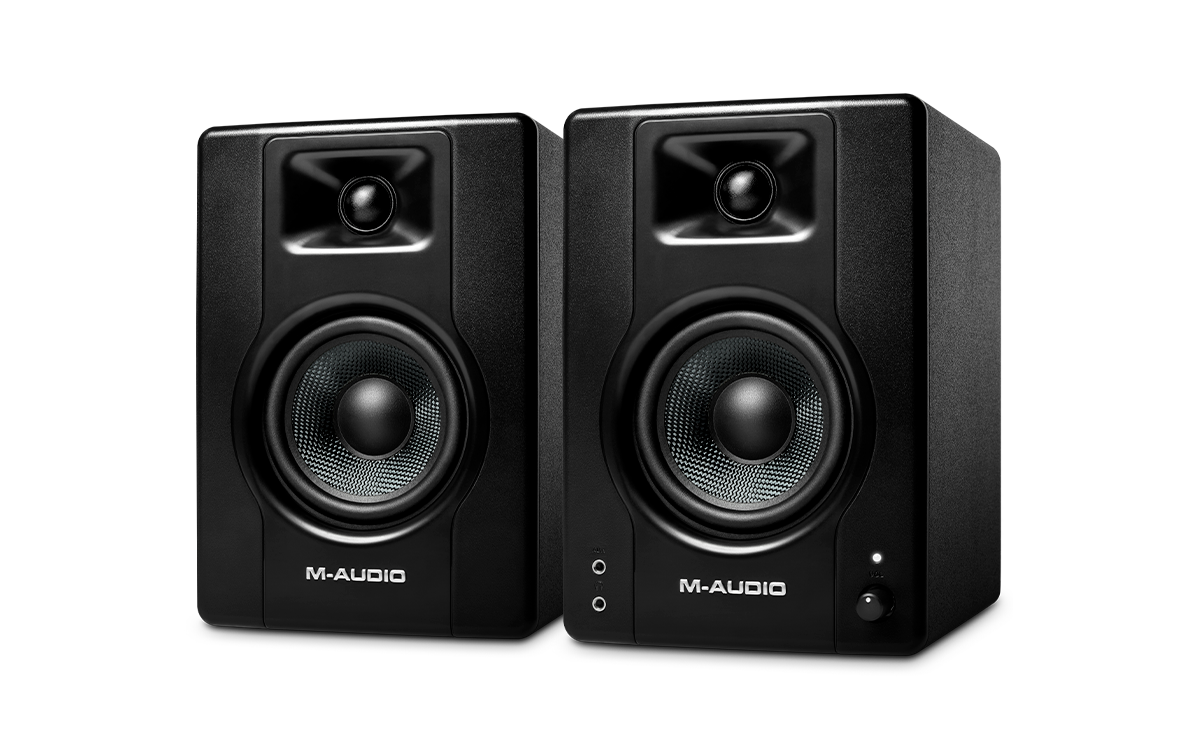 M-Audio Bx4 120-Watt Powered Rca, Auxiliary Studio Monitors