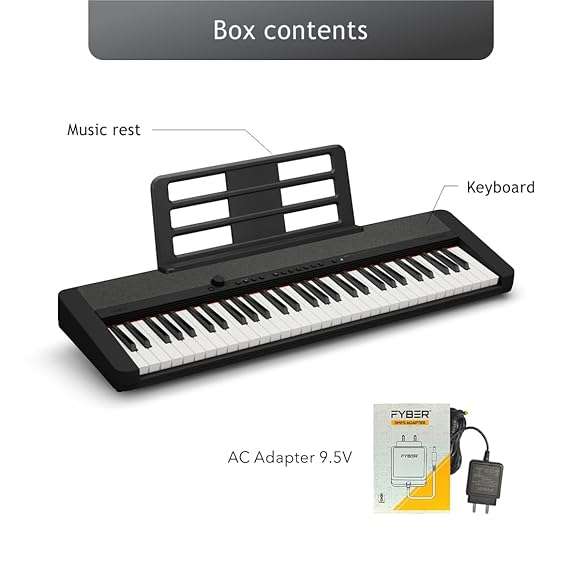 Casio CT-S1 61-key Portable Keyboard Black - Taal Musicals