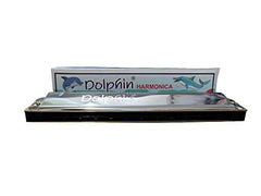 Mouth Organ 24 Holes (silver) Dolphin – Taal Musicals