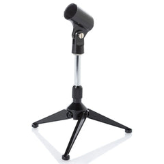 Microphone Stand Bespeco DUCKSM | Desktop Table Stand | Adjustable Gooseneck | Studio & Podcast
