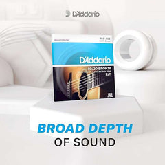 D'Addario EJ11 Acoustic Guitar Strings - Taal Musicals
