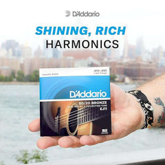 D'Addario EJ11 Acoustic Guitar Strings - Taal Musicals