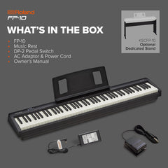 Roland FP-10 Digital Piano – Taal Musicals