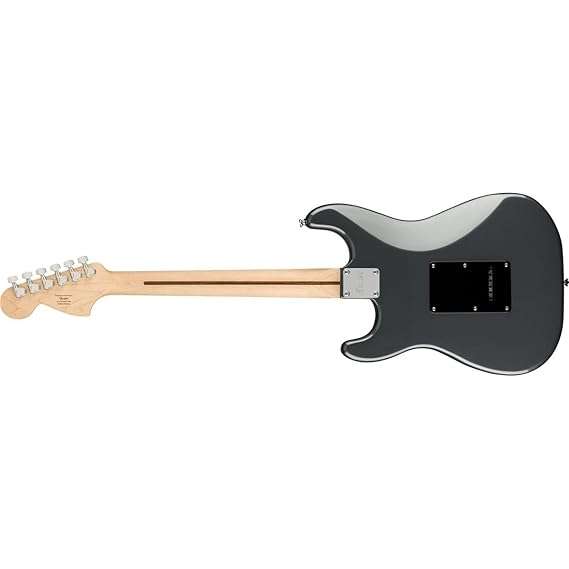Fender Squier Affinity Strat HH Charcoal Frost Metallic - Taal Musicals