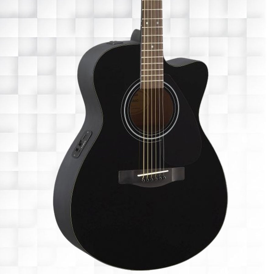 Yamaha FSX80C Black Electro Acoustic Guitar – Taal Musicals
