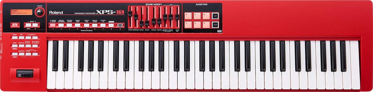 Roland XPS-10 Expandable Synthesizer Pro Keyboard Red Color