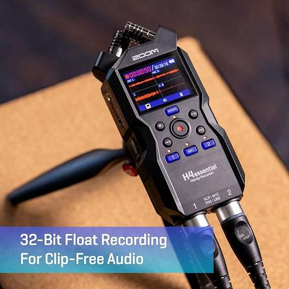 Zoom H4essential 4-Track Handy Recorder - Taal Musicals