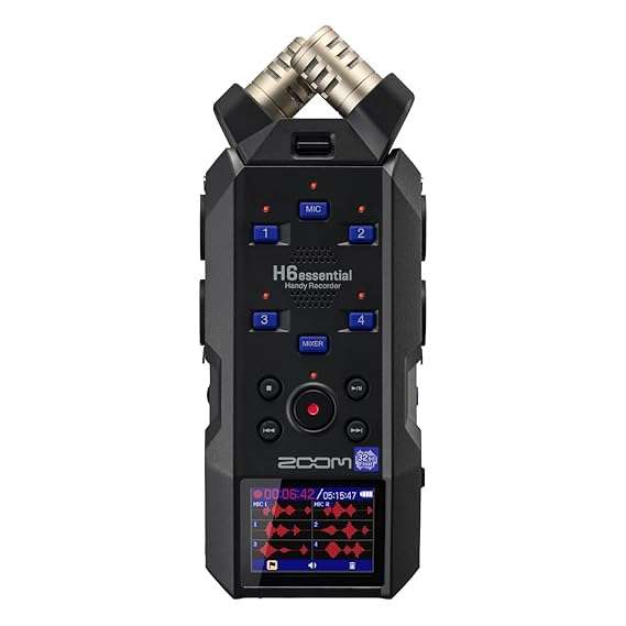 Zoom H6essential (2024 Model, Essential Series) with 32-Bit - Taal Musicals