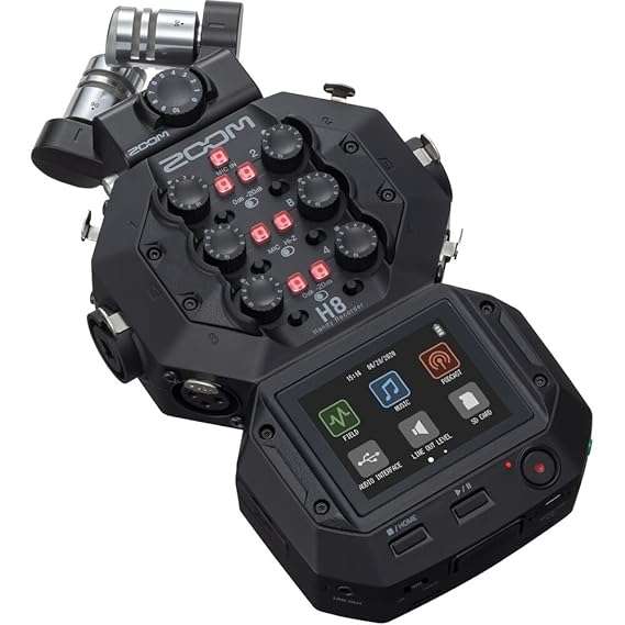 Zoom H8 12-Track Portable Handy Recorder - Taal Musicals
