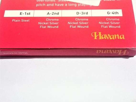 Violin Steel Strings Set VIS25 HAVANA – Taal Musicals