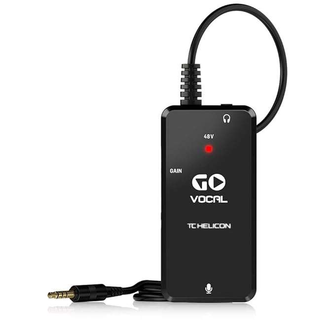 Microphone Preamp TC-Helicon GO VOCAL – Taal Musicals