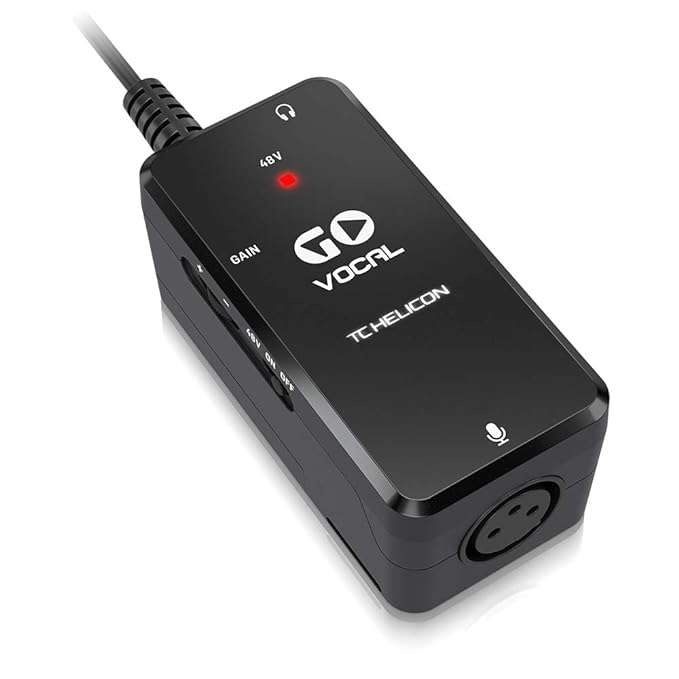 Microphone Preamp TC-Helicon GO VOCAL – Taal Musicals
