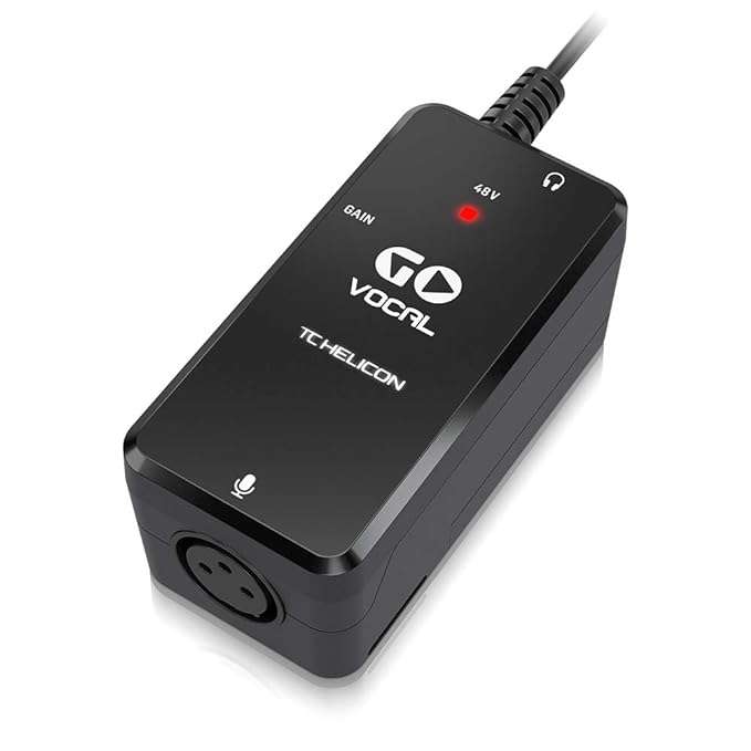 Microphone Preamp TC-Helicon GO VOCAL – Taal Musicals