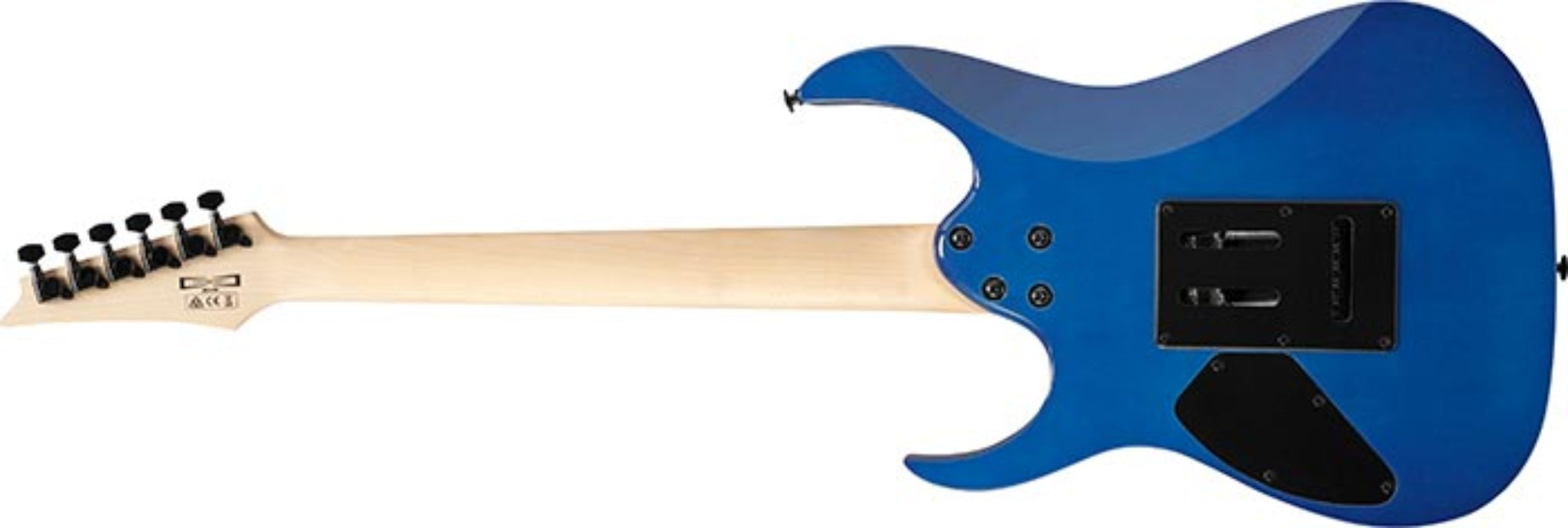 ibanez guitar GRG blue back