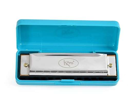 Mouth Organ Kaps 10 Hole 20 Tones Key C  – Taal Musicals