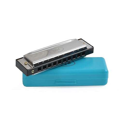 Mouth Organ Kaps 10 Hole 20 Tones Key C  – Taal Musicals