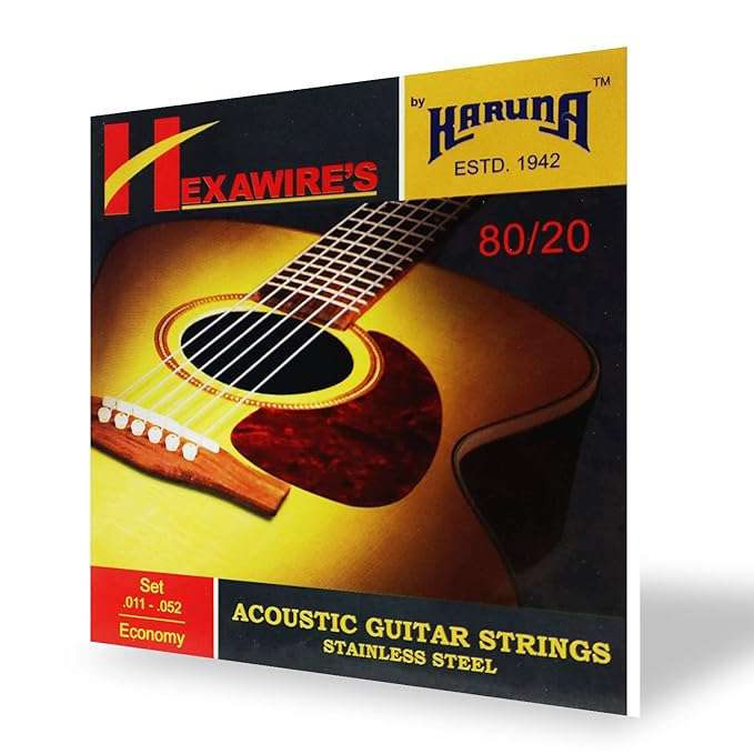 Karuna brand Acoustic Guitar Strings  - Taal Musicals
