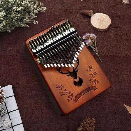 Wooden Kalimba 17 Keys Thumb Piano - Taal Musicals