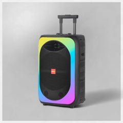 Clarion JM-Kelvin 15 80W RMS Portable Trolley Bluetooth Speaker with Two Wireless Mics – Taal Musicals