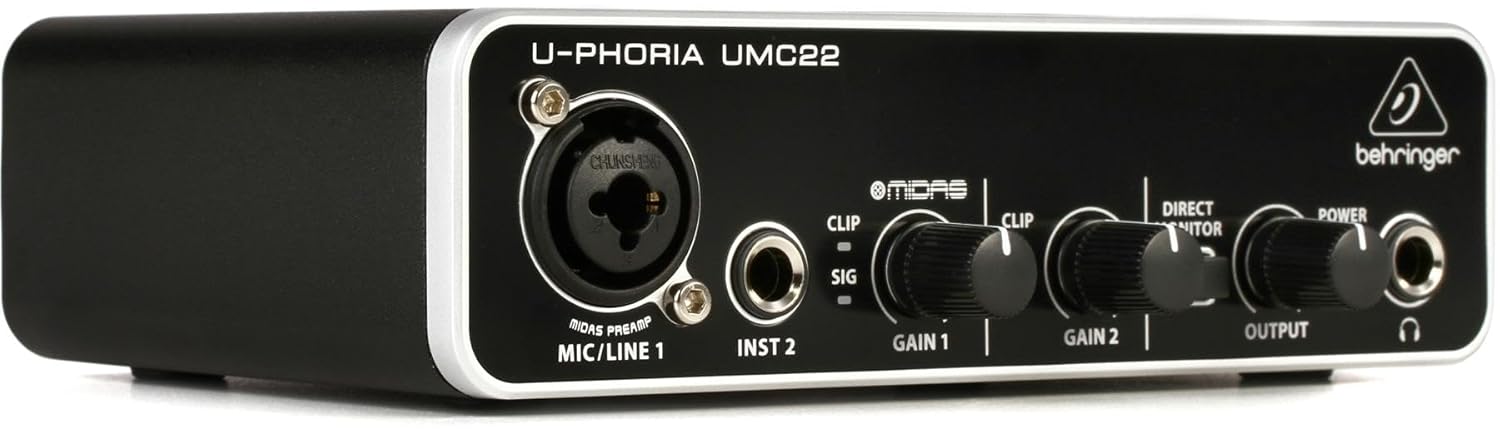 BEHRINGER U-PHORIA UMC22