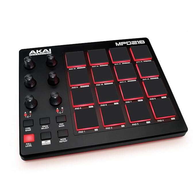 Akai Professional MPD218 (Black) - Taal Musicals