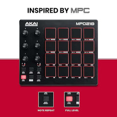 Akai Professional MPD218 (Black) - Taal Musicals