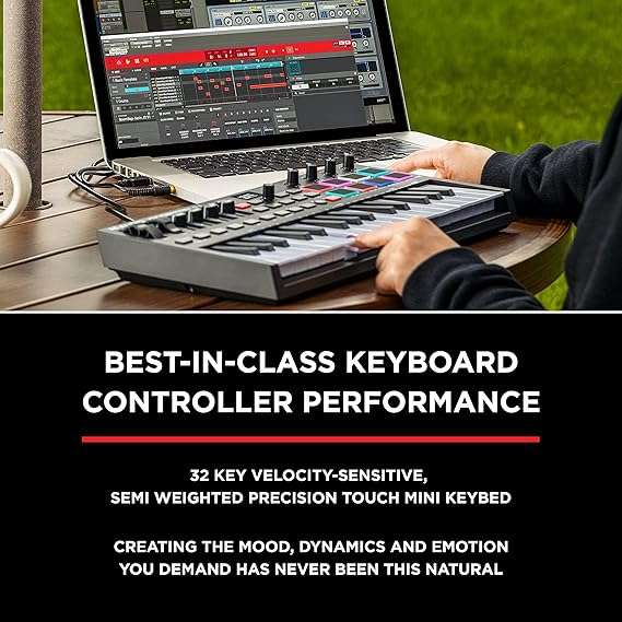 M-Audio Oxygen Pro Mini – 32 Key USB MIDI Keyboard Controller - Taal Musicals