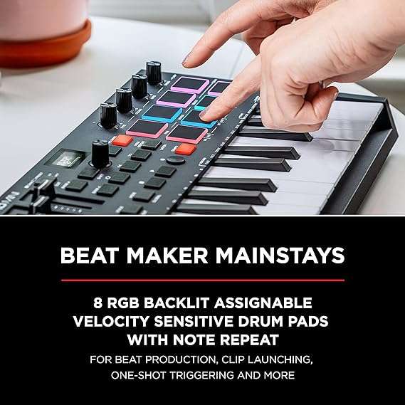 M-Audio Oxygen Pro Mini – 32 Key USB MIDI Keyboard Controller - Taal Musicals