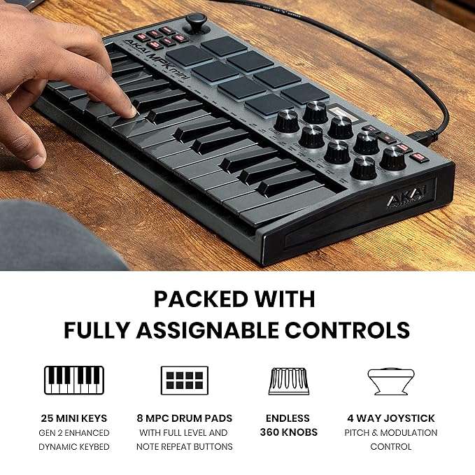 AKAI Professional MPK mini MK3 - Taal Musicals