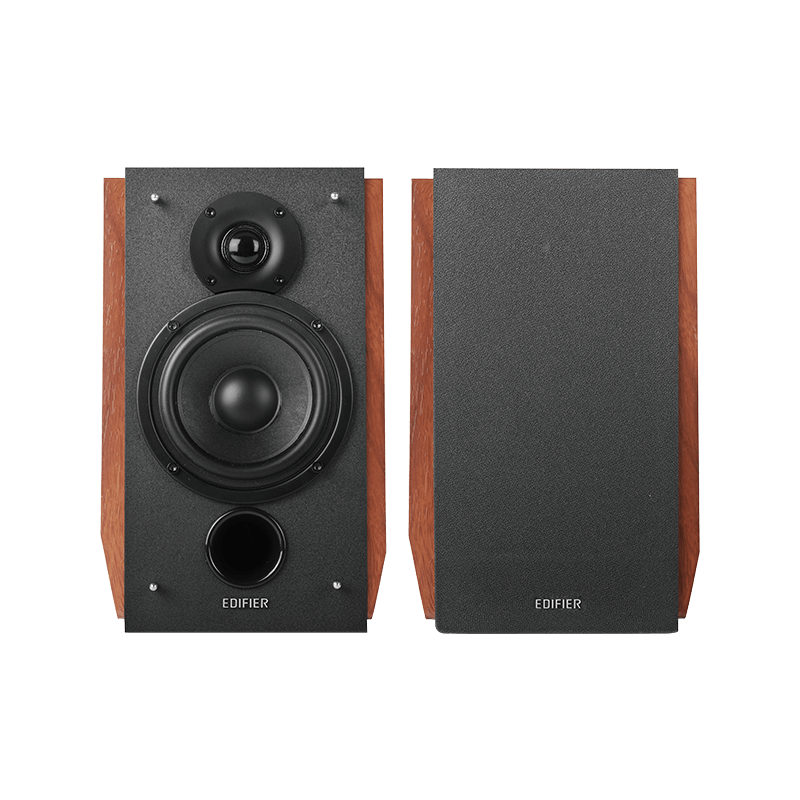 Edifier R1700BTs Bluetooth Bookshelf Speakers Brown - Taal Musicals