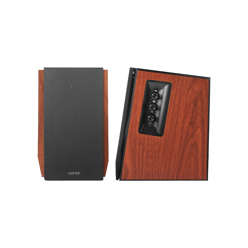 Edifier R1700BTs Bluetooth Bookshelf Speakers Brown - Taal Musicals